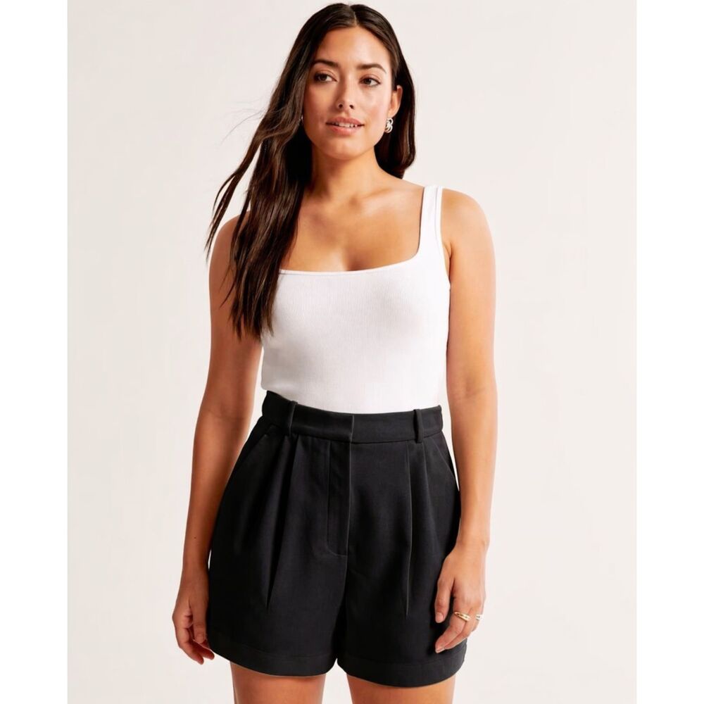 Abercrombie & Fitch Curve Love Sloane Tailored Shorts Size 22